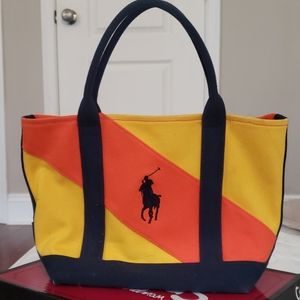 Bright Canvas Handbag